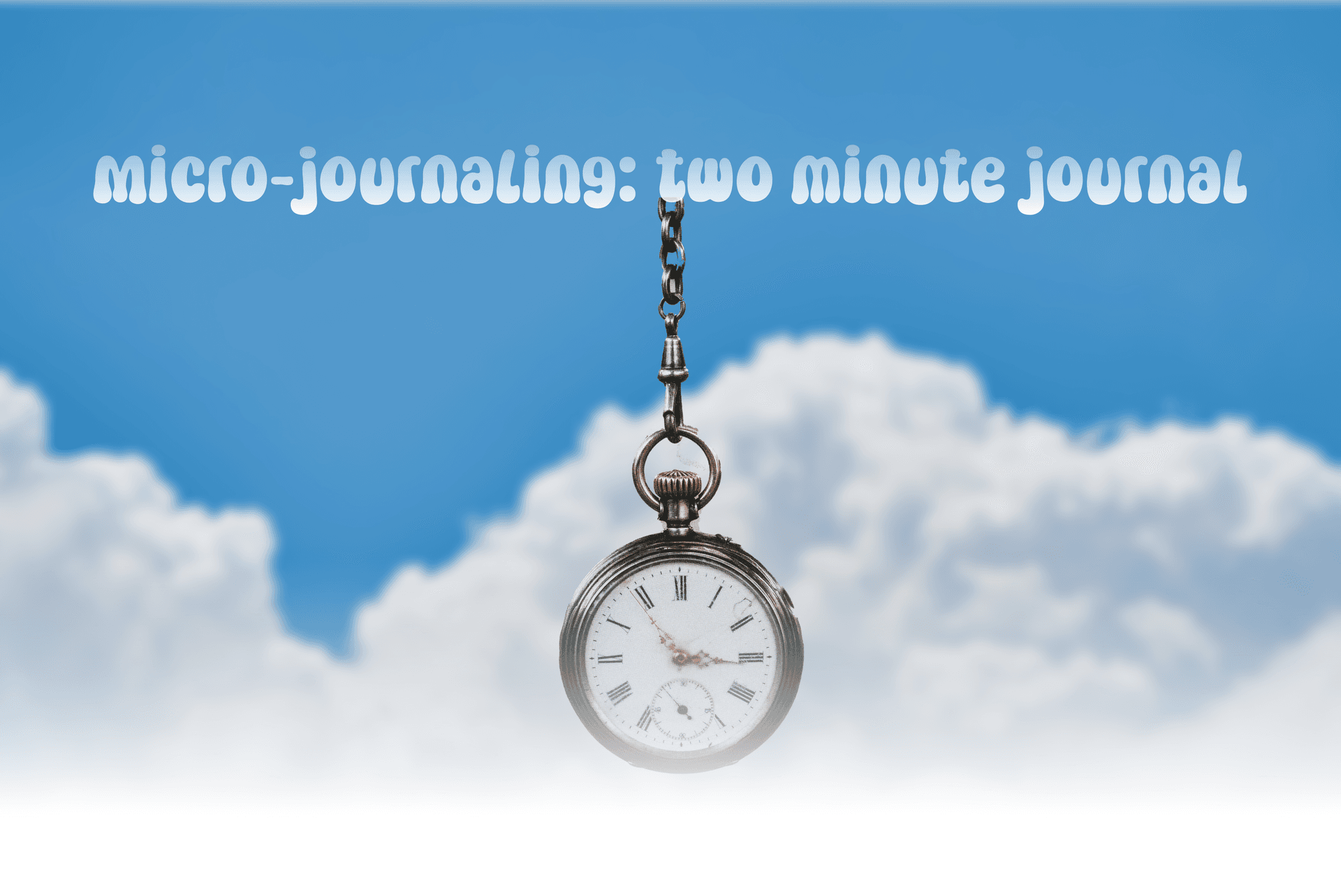 Micro-Journaling: Transform Your Mental Health in Just 2 Minutes a Day